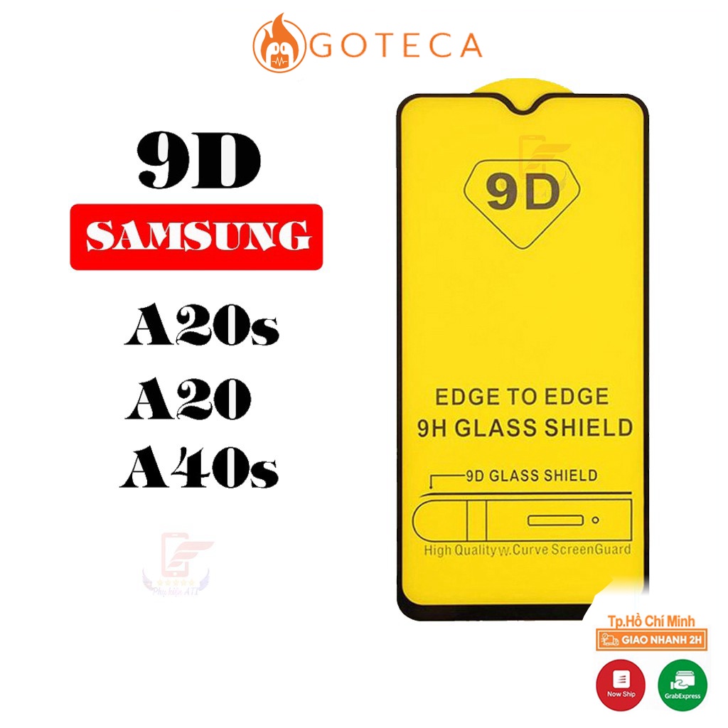 Kính Cường Lực SamSung A20s /A40 /A20 Full màn -9D