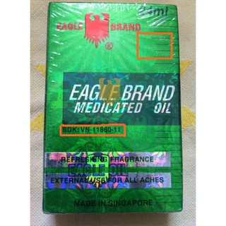 Dầu Gió Xanh Con Ó Eagle Brand Singapore ( MỘT NẮP-HÀNG CHÍNH HÃNG)