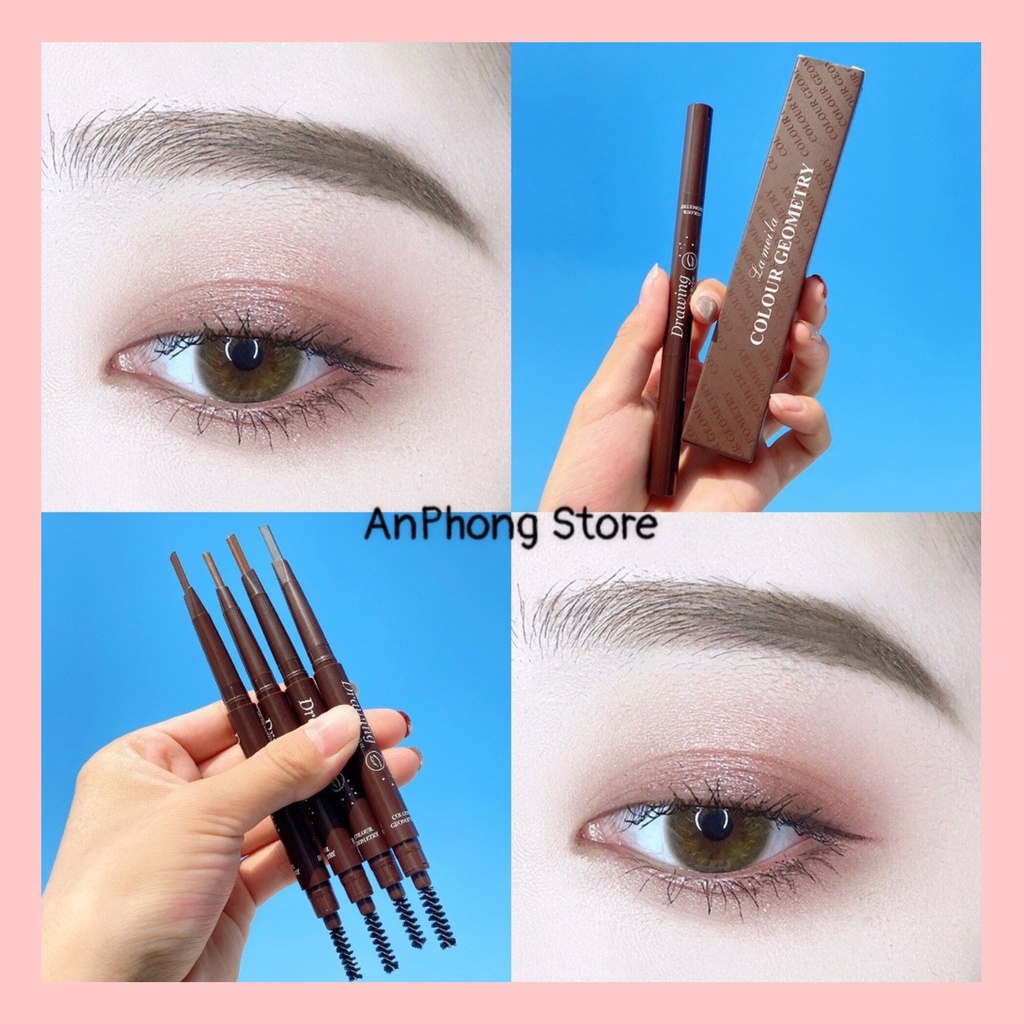 Chì kẻ lông mày siêu tiện dụng  6 màu