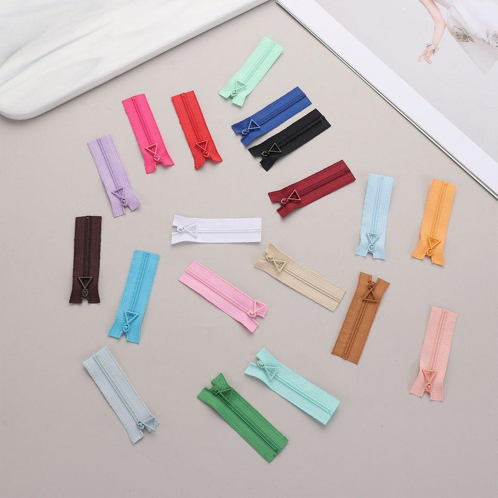 Set 5 Dây Kéo Mini 6cm 20 Màu Chuyên Dụng May Quần Áo