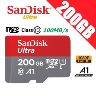 Thẻ nhớ MicroSDXC SanDisk Ultra A1 200GB 100MB/s