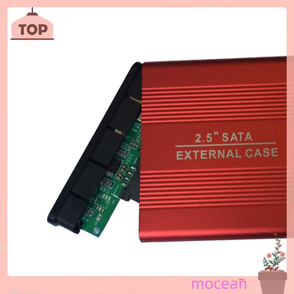 Hộp Đựng Ổ Cứng Ngoài Mocean 2.5 Inch Usb 2.0 Sata Bằng Hợp Kim Nhôm Ốp | BigBuy360 - bigbuy360.vn