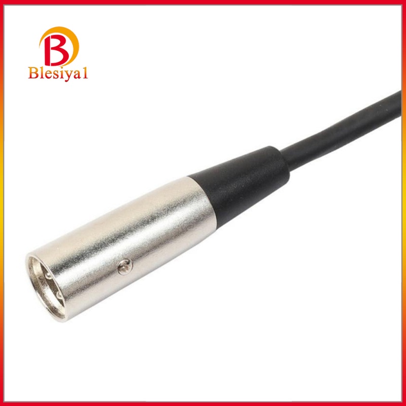 Dây Cáp Chuyển Đổi Âm Thanh Từ Đầu Cắm Xlr Sang Giác Cắm 6.35mm 1 / 4 "Mono Male Cho Micro