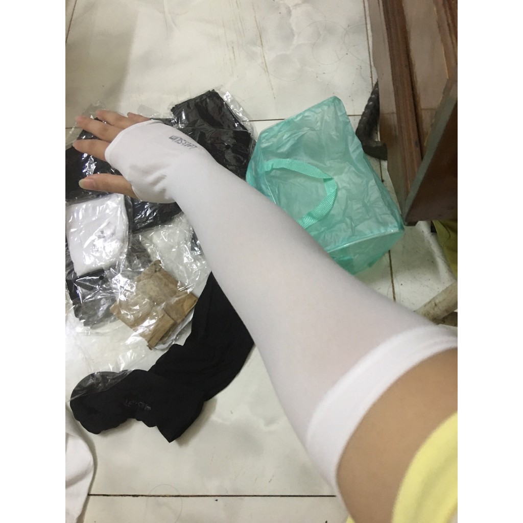 BÁN BUÔN - Bộ 2 Ống Tay Chống Nắng, Găng Tay Chống Nắng Hàn Quốc Let's slim