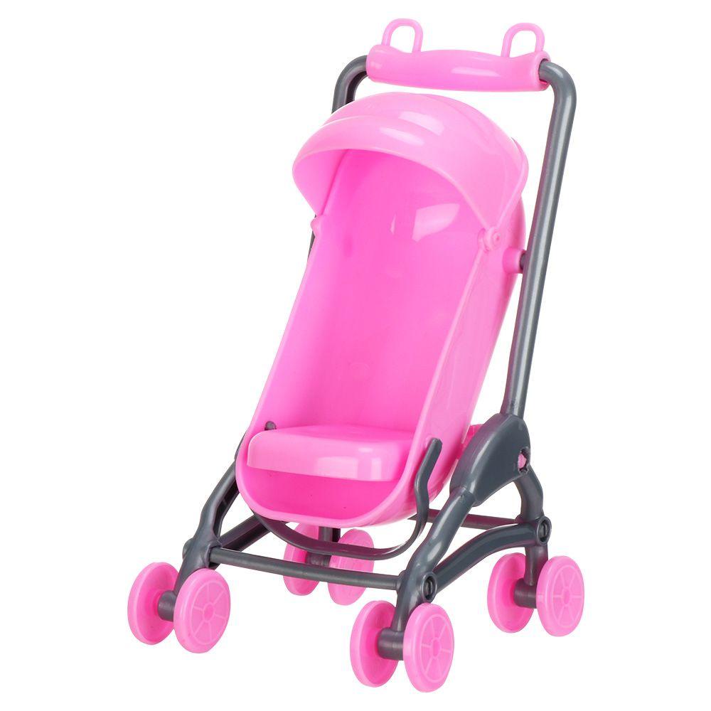 Mô Hình Xe Đẩy Em Bé Trang Trí Nhà Búp Bê