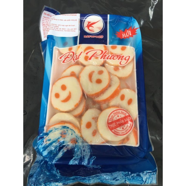Chả cá surimi mặt cười, 500g