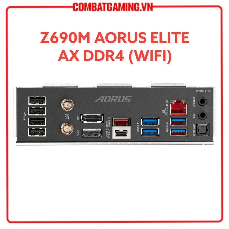 Bo Mạch Chủ Gigabyte Z690M Aorus Elite AX DDR4 Hàng Chính Hãng NPP Viễn Sơn HCM