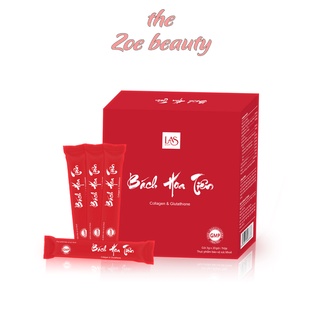 Cốm uống đẹp da bách hoa tiên las beauty làm đẹp nội sinh - the zoe beauty
