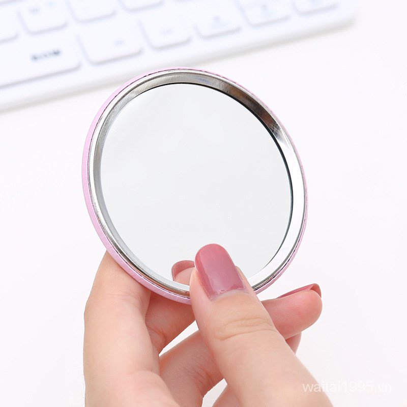 [Hàng mới về] Gương trang điểm mini bỏ túi họa tiết hoạt hình Hàn Quốc 2021