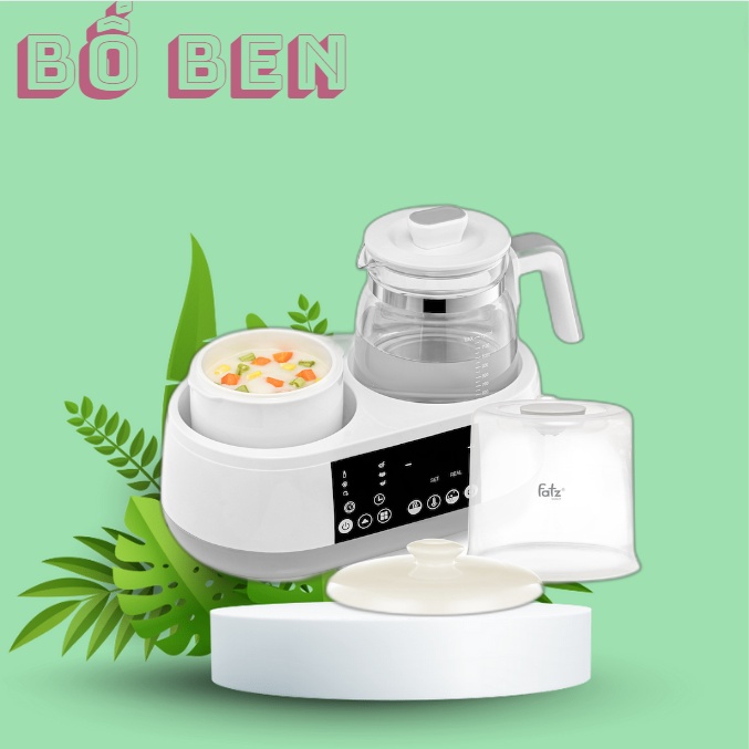 Máy Tiệt Trùng Và Hâm Nước Pha Sữa Multimax 1 Fatz Baby FB900 - CHÍNH HÃNG