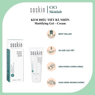 [Hàng Chính Hãng] Kem dưỡng ẩm kiểm soát dầu Mattifying Gel-Cream Soskin