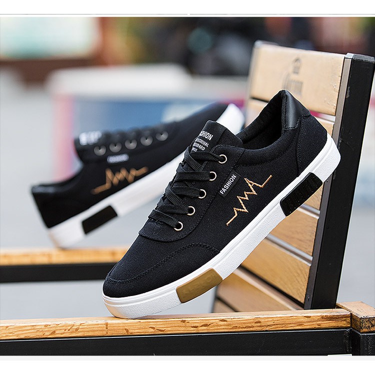 @Giầy Vải sneaker Nam nhịp tim mẫu mới - phong cách Sport Thể Thao năng động 2018 Hot Trend