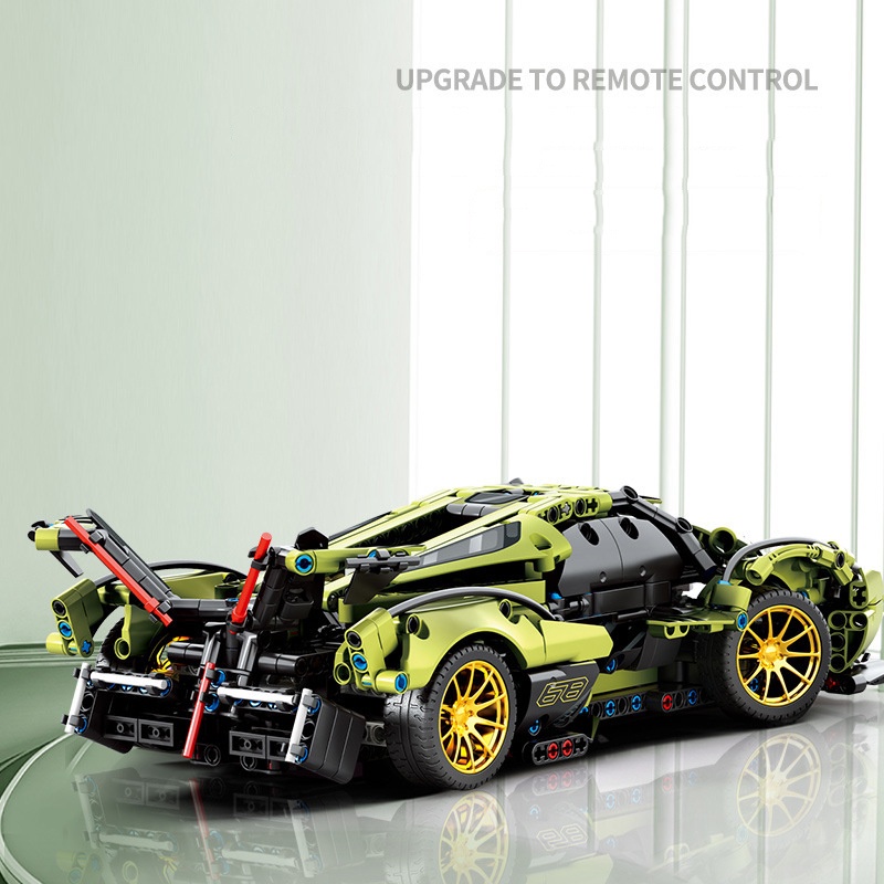 Đồ Chơi Lắp Ráp Kiểu LEGO Technic Siêu Xe Lamborghini V12 GT Điều Khiển Từ Xa RC No.SY8553 Với 1039 Mảnh Ghép