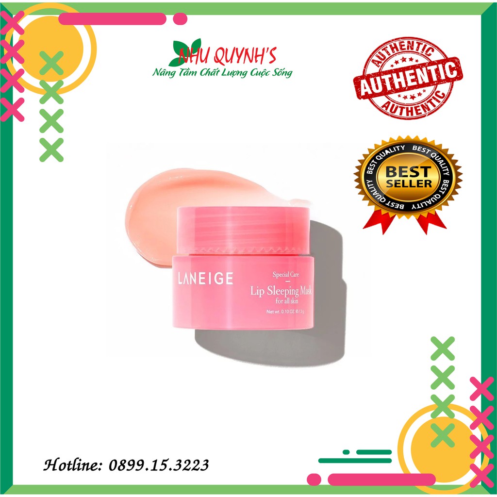 Mặt nạ ngủ môi Laneige (3g)