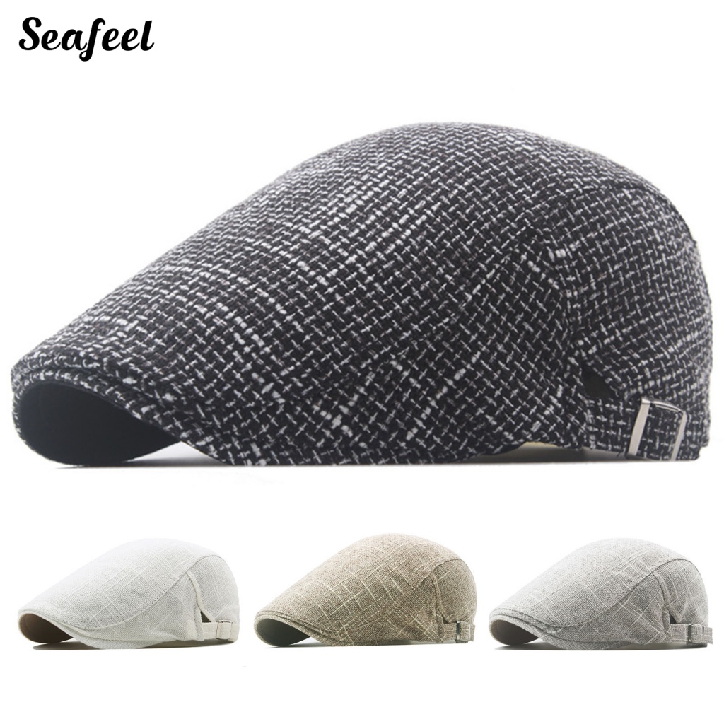Nón Beret Phong Cách Cổ Điển Thanh Lịch Dành Cho Nam
