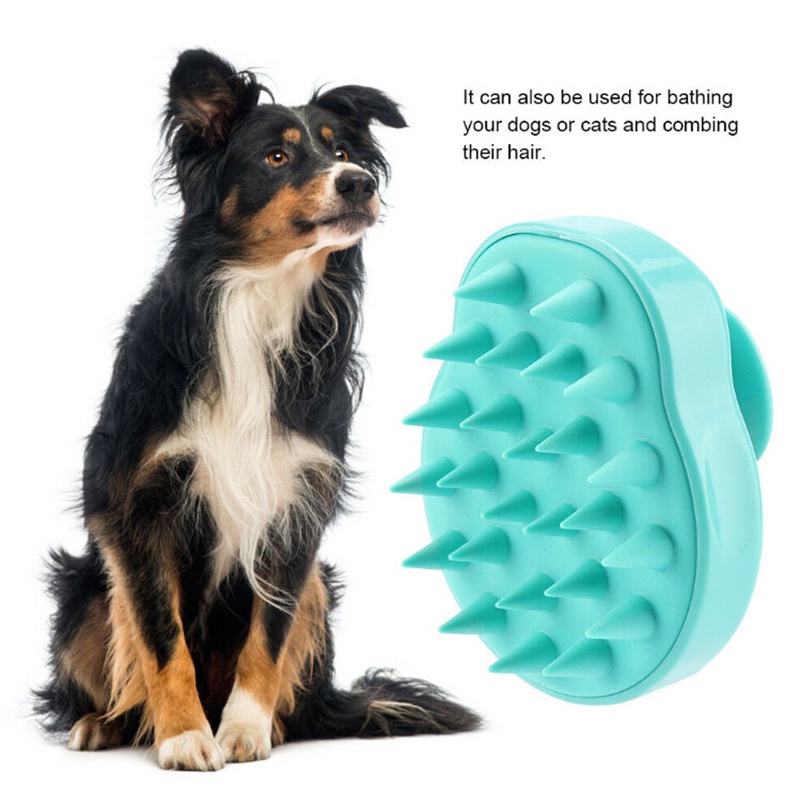 1 Lược Silicone Massage Đầu Khi Tắm