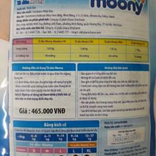TÃ - BỈM DÁN MOONY M64