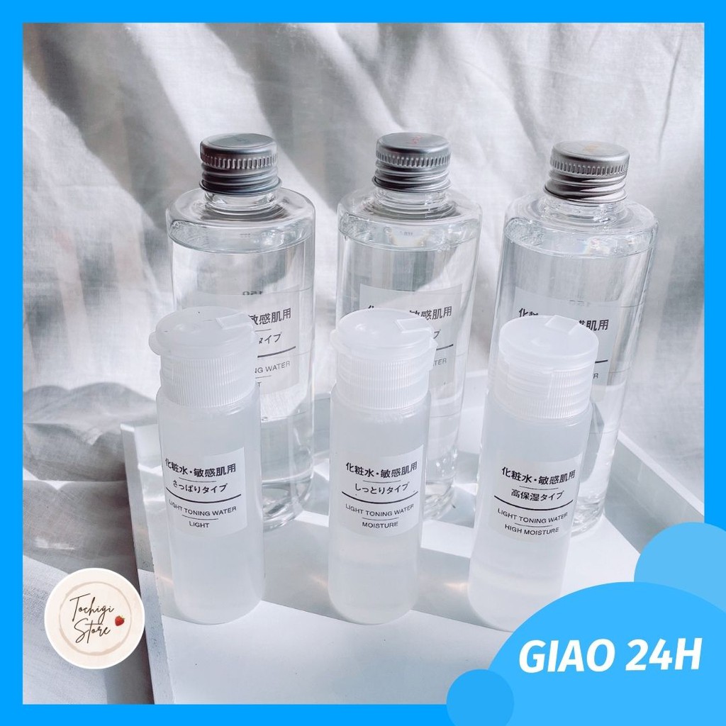  Nước hoa hồng Muji Light Toning Water 200ml