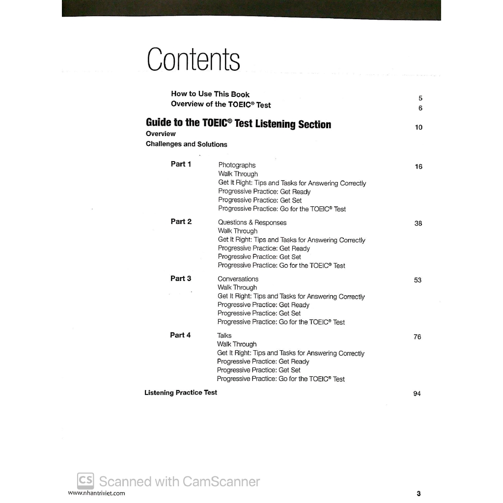 Sách - Skills for The TOEIC Test_Listening and Reading (+CD)
