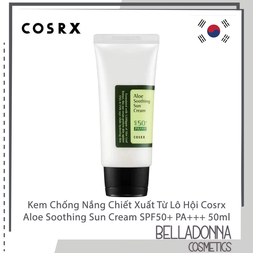 Kem Chống Nắng Cosrx Aloe Soothing Sun Cream SPF50+ PA+++ 50ml