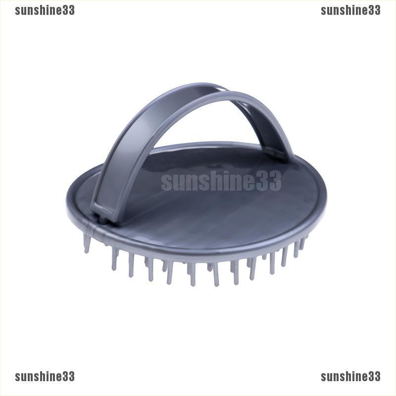 Lược Silicone Mát Xa Da Đầu Chống Trượt Khi Gội Đầu