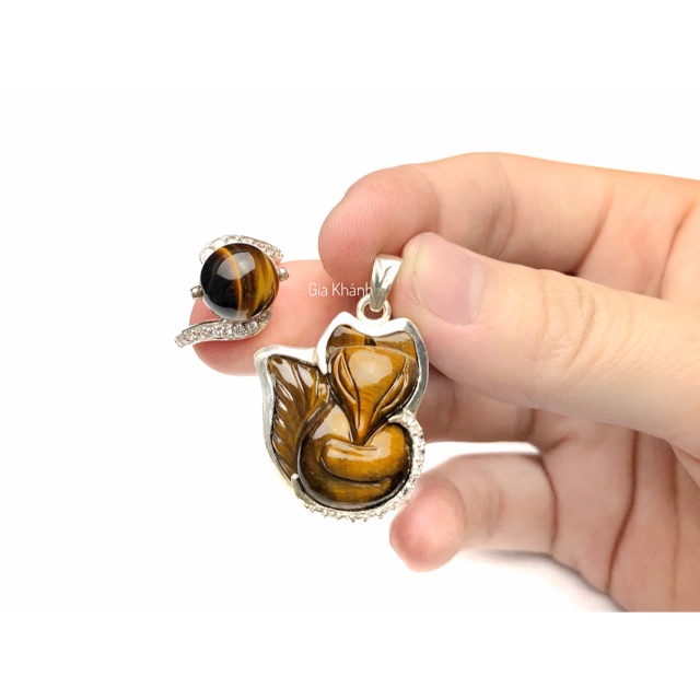 Mặt dây chuyền (đã bọc sẵn) mệnh Kim / Thổ