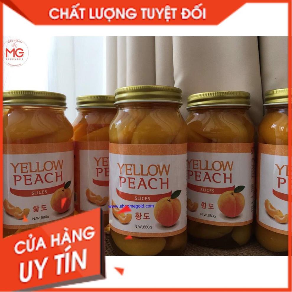 Tổng Buôn Siêu rẻ > ĐÀO NGÂM HÀN QUỐC 680G ĐÀO VÀNG NONGWOO