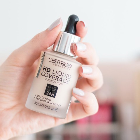 [HÀNG CHÍNH HÃNG] Kem Nền CATRICE HD Liquid Coverage Foudation Lasts Up To 24H ( Rẻ vô địch )