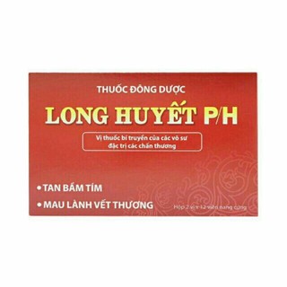 Long Huyết PH, tan bầm tím, mau lành viết thương