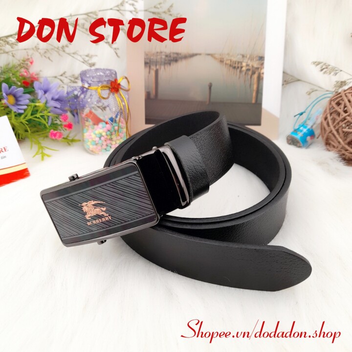 [HOT] Thắt Lưng Nam Da Bò Thật Mẫu Mới 2021 Kiểu Khóa Lăn Chất Liệu Hợp Kim Thép Chống Gỉ (BH 1 NĂM)