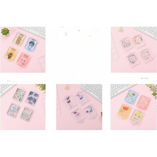 TS11 túi sưởi mini bẻ xu hình chữ nhật 11,5*8,5 cm dùng được nhiều lần có hộp