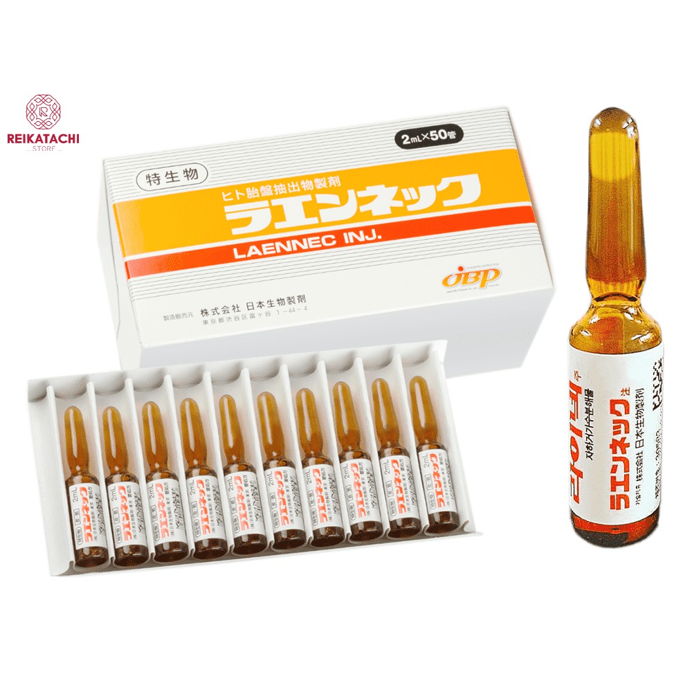 lẻ 1 ống Tế bào gốc nhau thai tươi Nhật Bản Laennec Placenta Injection 2ml date xa | BigBuy360 - bigbuy360.vn