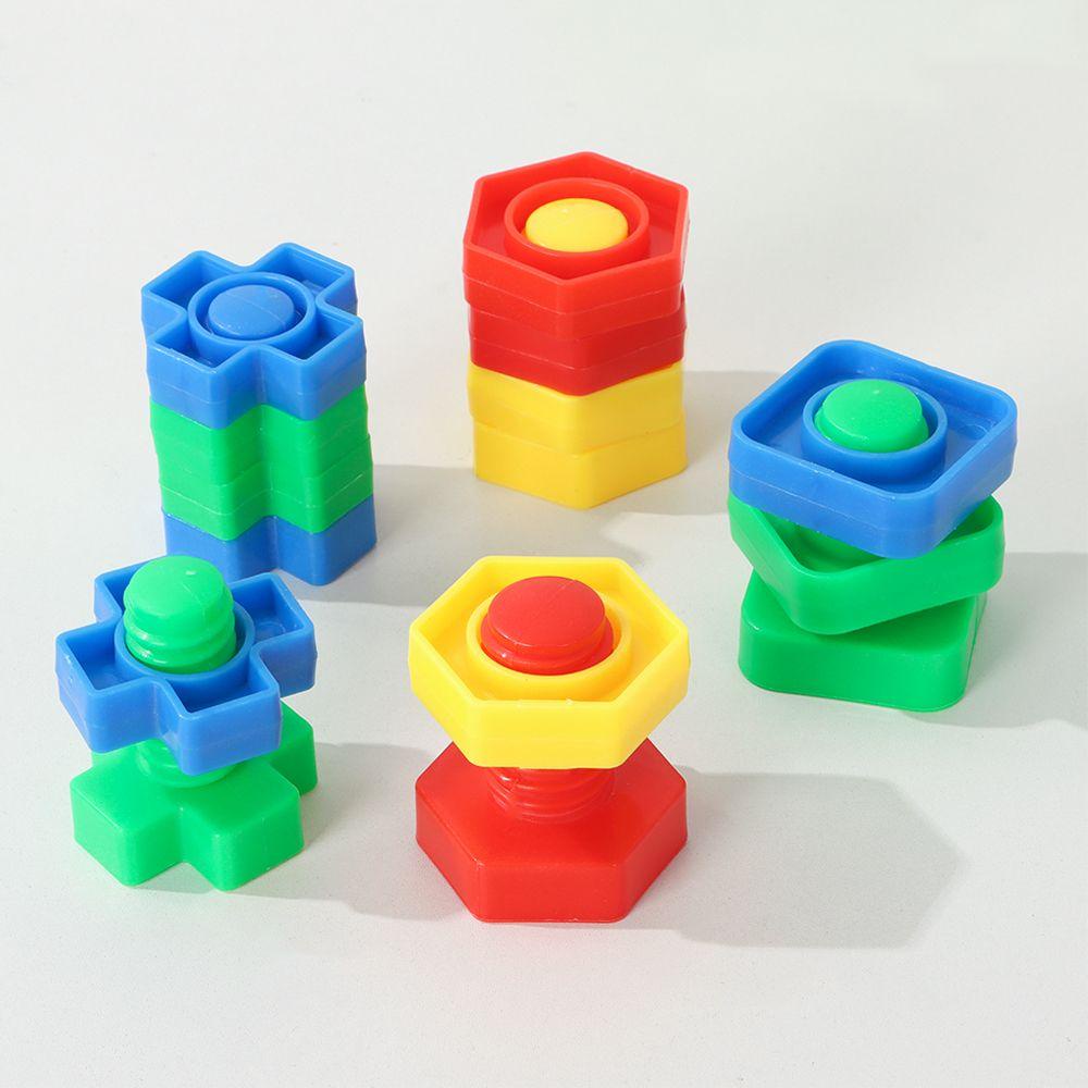 Set 10 / 20 Bộ Bu Lông 10 / 20 Đồ Chơi Thú Vị Cho Bé