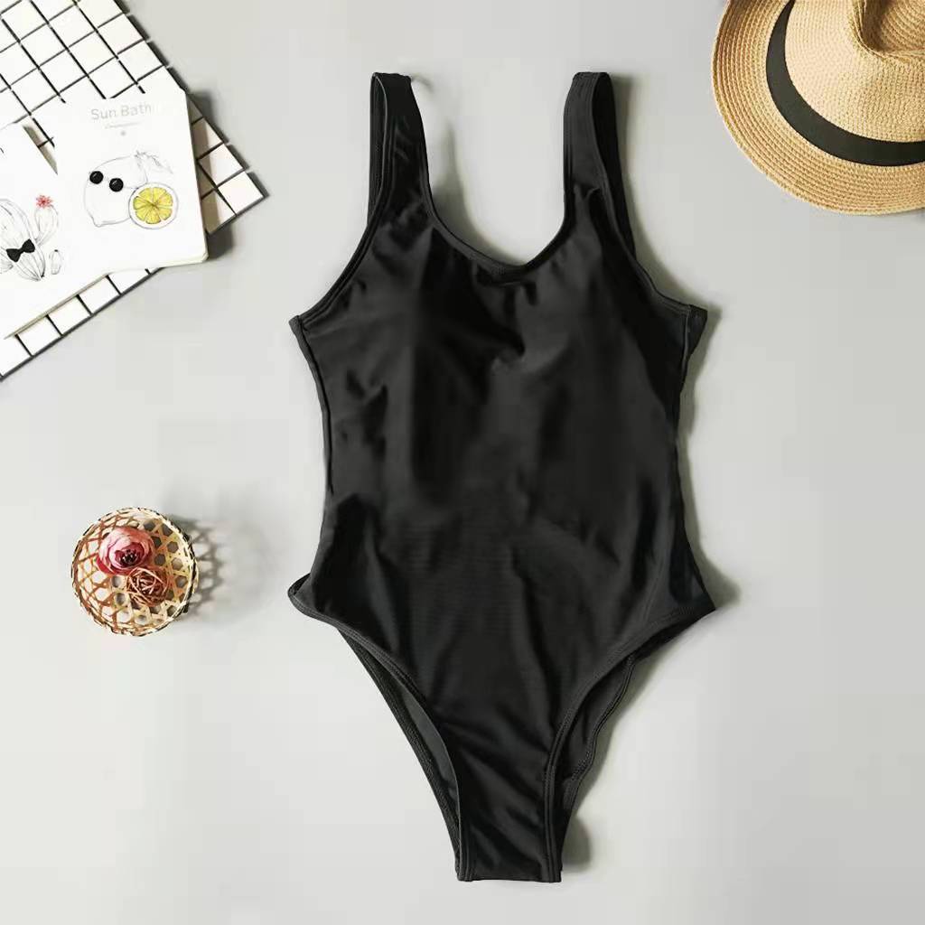 BIKINI Đi Biển 1 Mảnh Form Hack Dáng Siêu Đỉnh Cho Girl Chất Liệu Thun Dày Dặn Co Giãn Có Sẵn Mút Lót