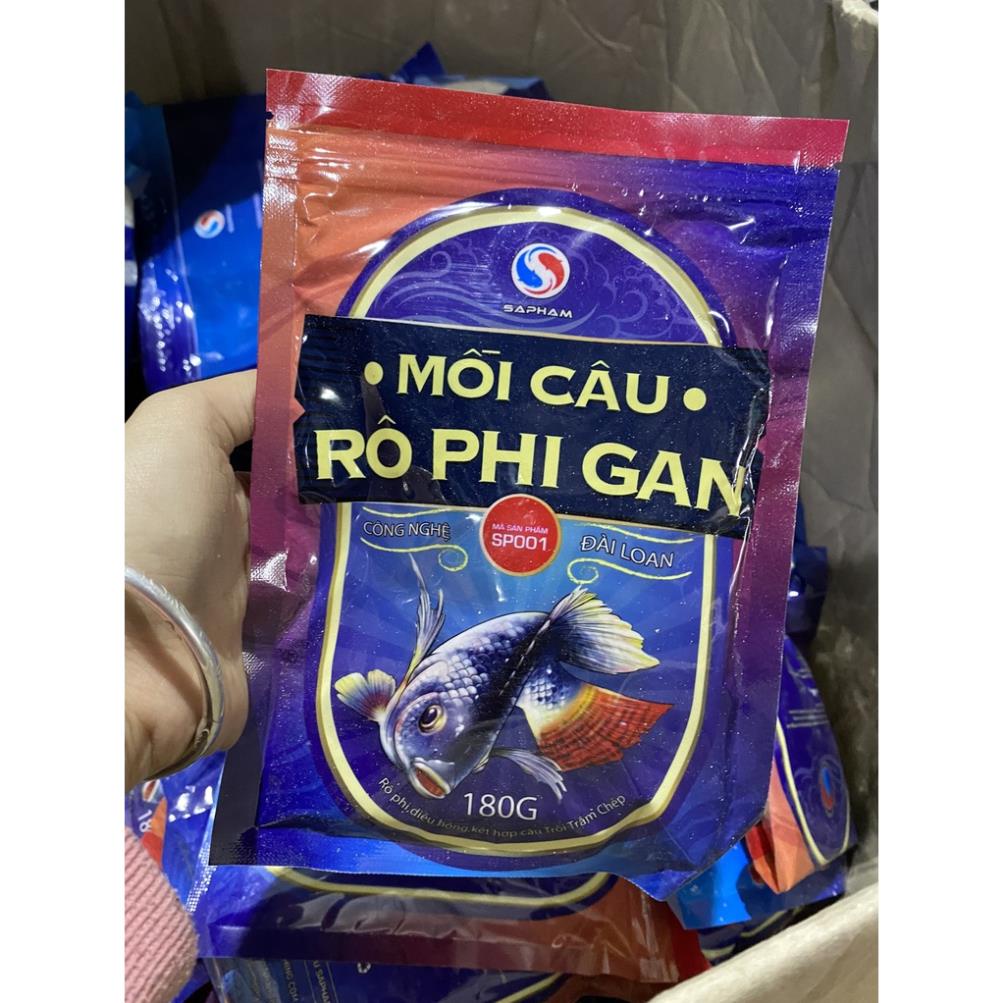 [Mồi Câu Cá] Mồi Câu Rô Phi Gan Sa Phạm