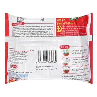 Combo 5 mì Đệ Nhất thịt bằm gói 82g