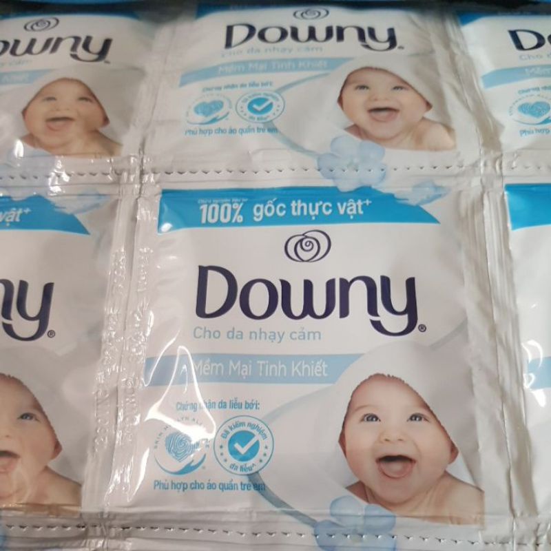 Nước xả vải Downy đậm đặc dây 10 gói
