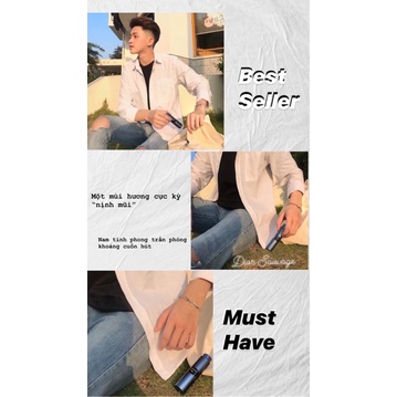 Dầu Thơm Nước Hoa Nam SAUVAGE Thơm Lâu Mini 20ml