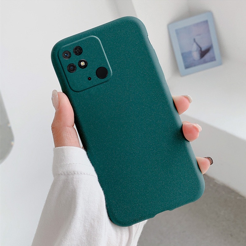 Ốp Điện Thoại Silicon Tpu Mềm Nhám Siêu Mỏng Chống Sốc Cho Xiaomi Redmi 10C 10A POCO X4 M4 Pro 4G 5G Redmi10 K50