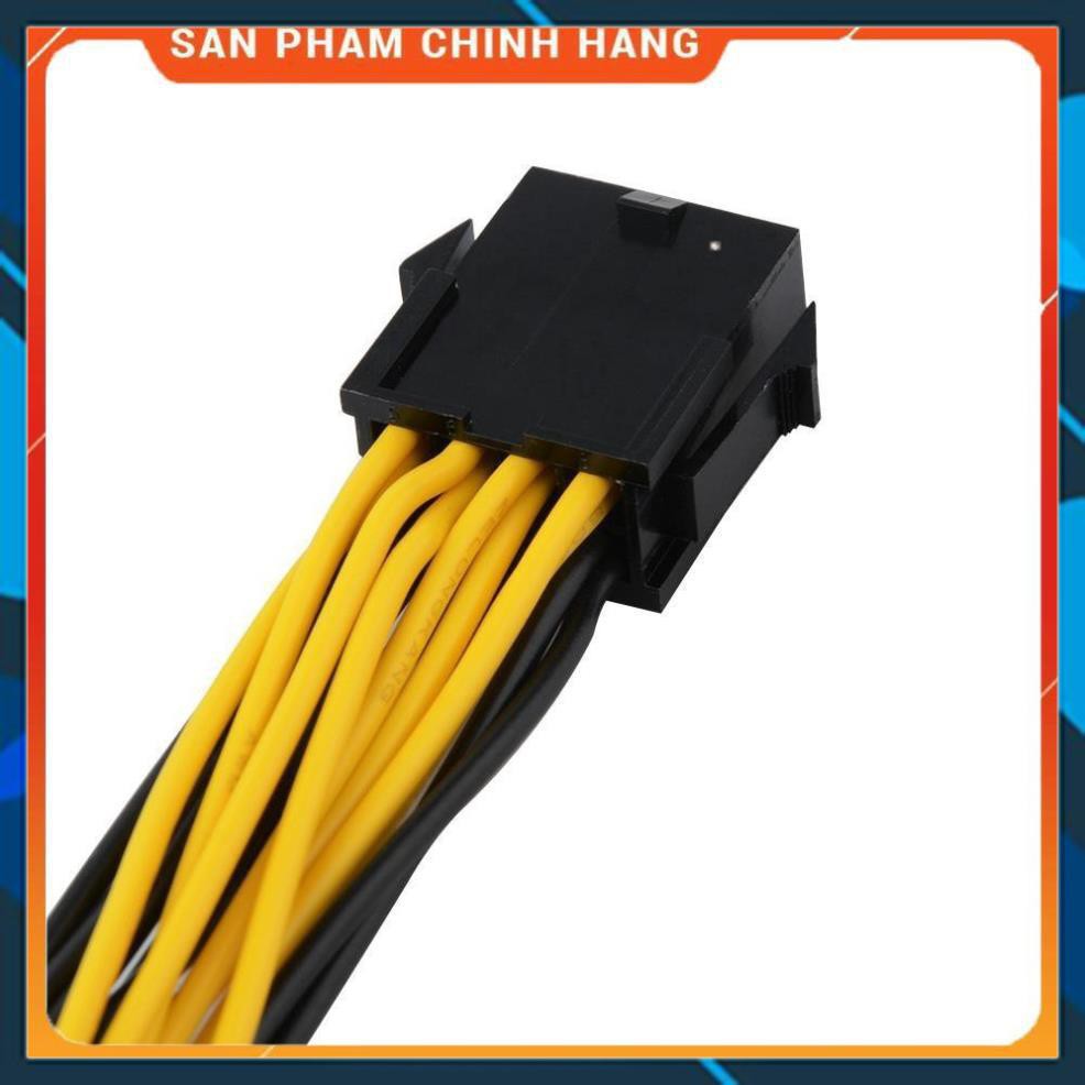 Dây chuyển đổi 8-Pin Female To Dual 8-Pin Power Splitter Cable PCIE PCI Express Mining Line