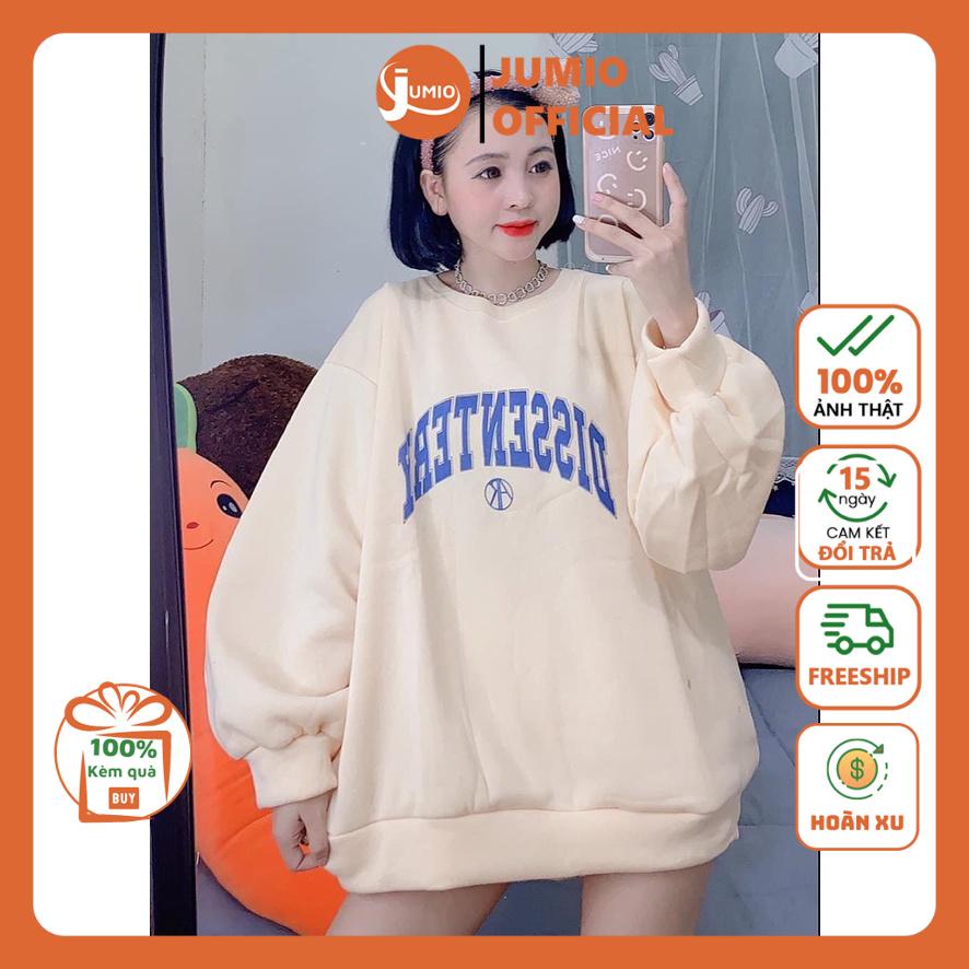  Áo Sweater Dáng Rộng In Chữ Phong Cách Hàn Quốc Năng Động Cho Nữ JUMIO | BigBuy360 - bigbuy360.vn