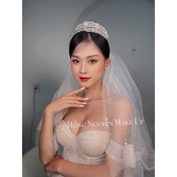 vương miện cô dâu sang trọng
