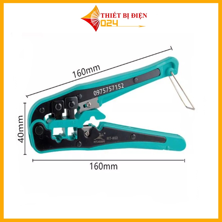 Kìm Bấm Dây Mạng R'DEER RT-952