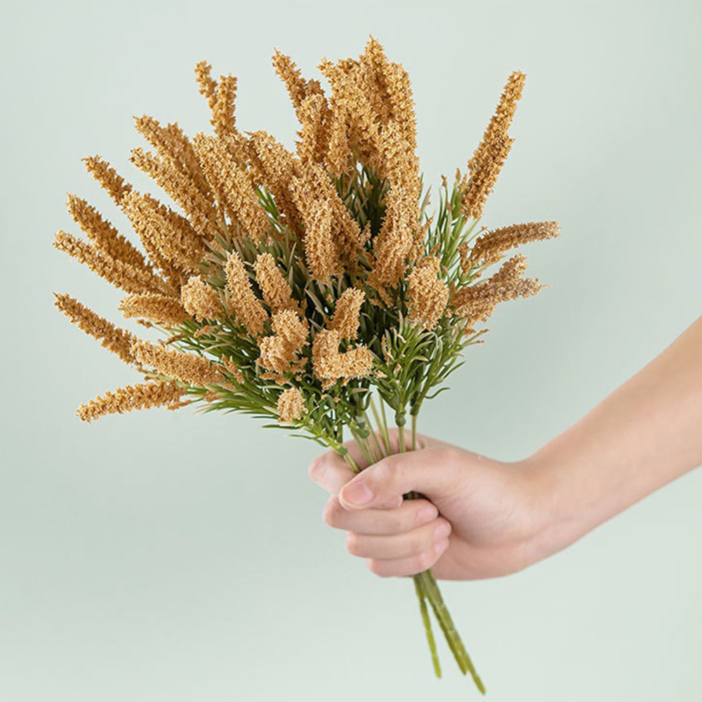 Bó hoa oải hương nhân tạo bằng xốp nhiều màu lãng mạn trang trí nhà cửa/ tiệc cưới/ làm đạo cụ chụp ảnh