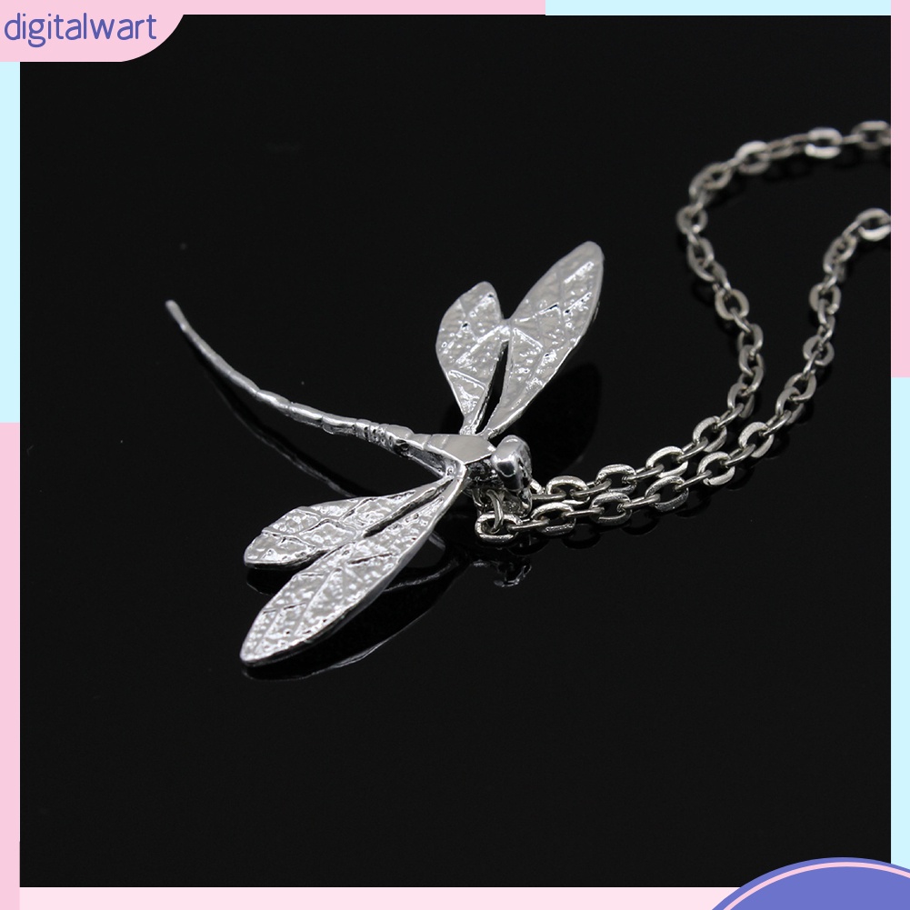 Dây Chuyền Hợp Kim Mặt Hình Chuồn Chuồn Dễ Thương Cá Tính Dành Cho Nữ