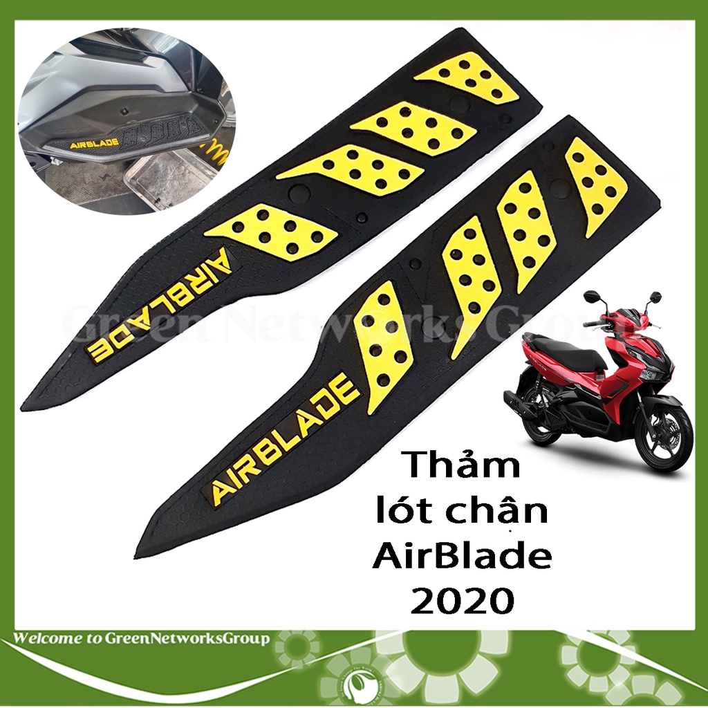 Thảm lót chân Air Blade 2020 mẫu Indo các màu Greennetworks