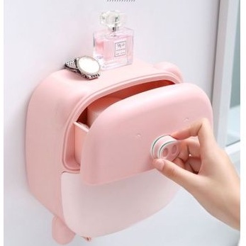 HỘP ĐỰNG GIẤY NHÀ VỆ SINH DÁN GIẤY CHẮC CHẮN