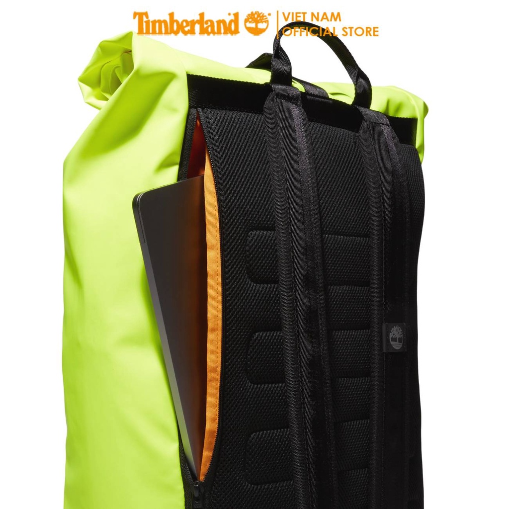 Balo Thời Trang Unisex Timberland Roll Top Backpack Màu Vàng Neon TB0A2HMRIP