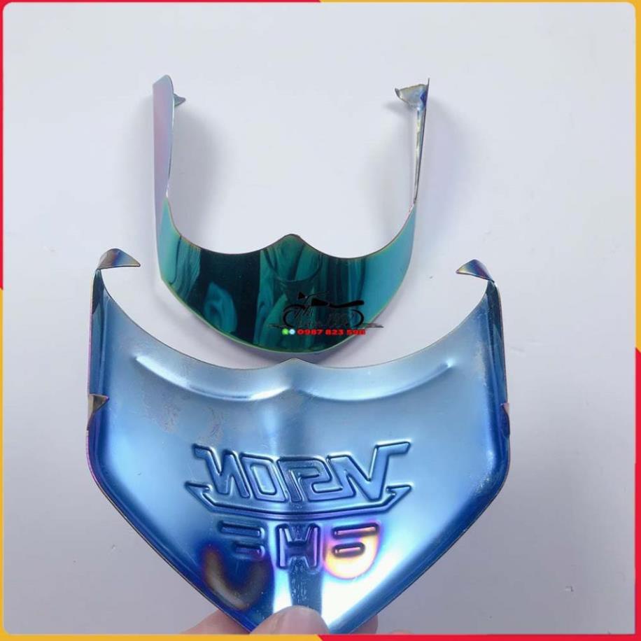 🏆 Bộ Ốp Mỏ Dè Vision 2014 - 2020 iNox và 7 Màu Titan Bọc Mõm Dè Xe Vision 2014 - 2020 🏆