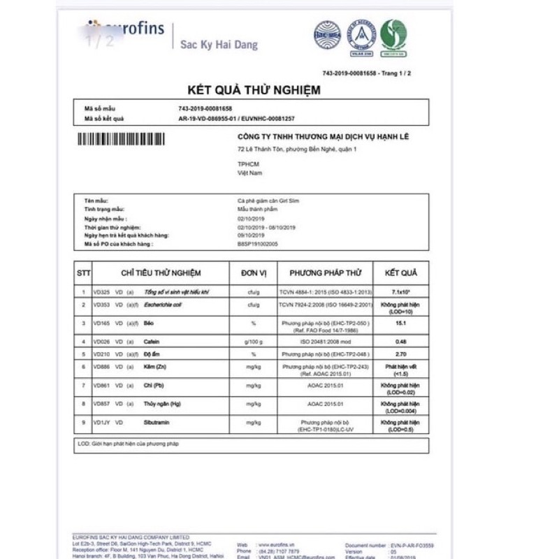 HỘP 30 VIÊN CÀ PHÊ GIẢM CÂN GIRL SLIM COFFEE